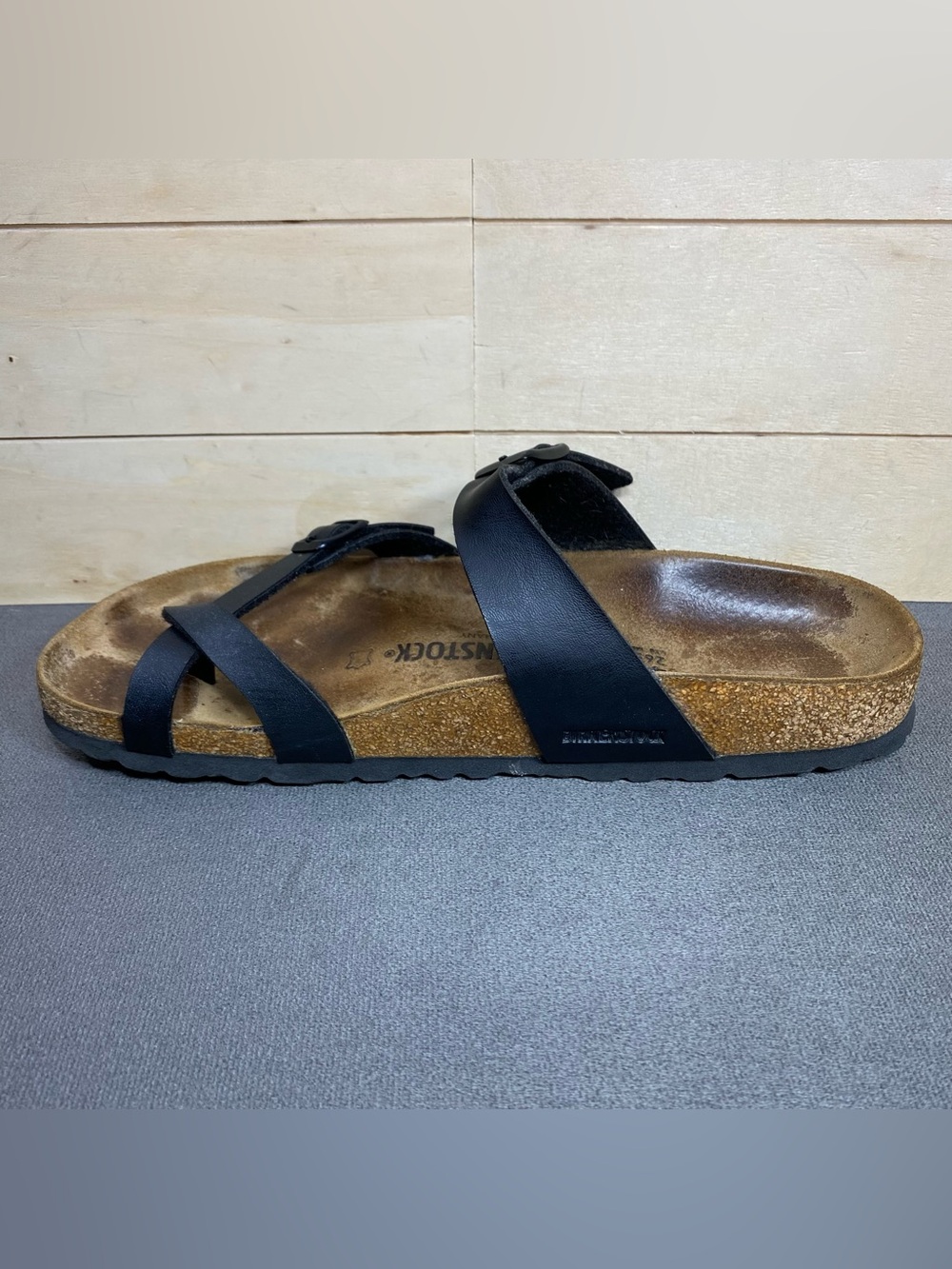 Birkenstock Mayari Sandals Black Women's Size 10 Shoes EU41 Birko-Flor - Picture 2 of 11
